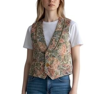Vintage Joseph Ribkoff Tapestry Vest